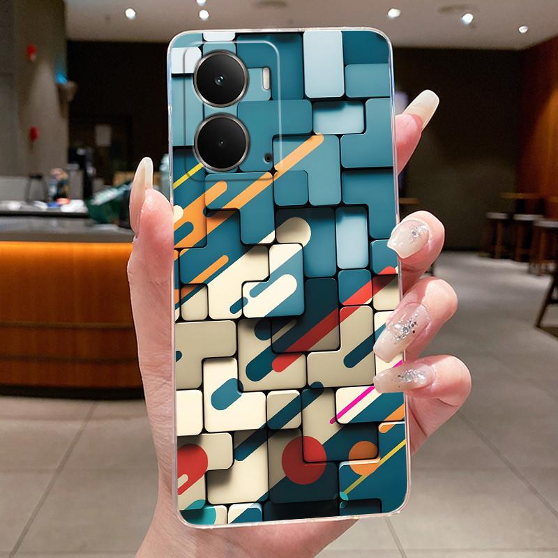 Phone Casing For Realme P3 5G Back Cover Luxury Dragon Cute Cool Boys Girls Flowers Patterns Transparent Soft Silicone TPU Case