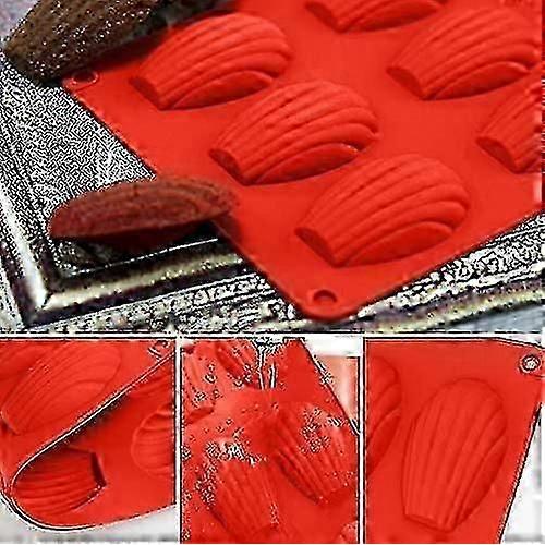 Silicone Madeleine Mold Mini Muffin Mold Silicone Cake Mold High Temperature Resistance Mold Making