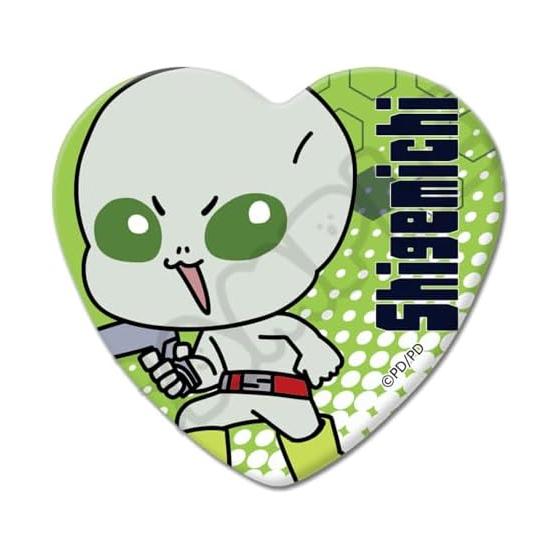 TV Anime GNOSIA MF [Shigemichi] Heart-Shaped Can Badge