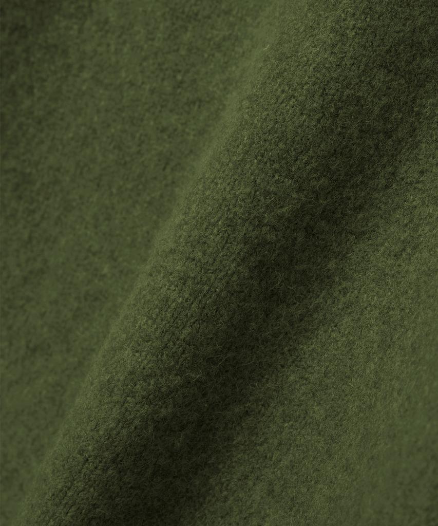 MILLO ARCHIVE Crop Silhouette Knit [Moss Green] (Type B)