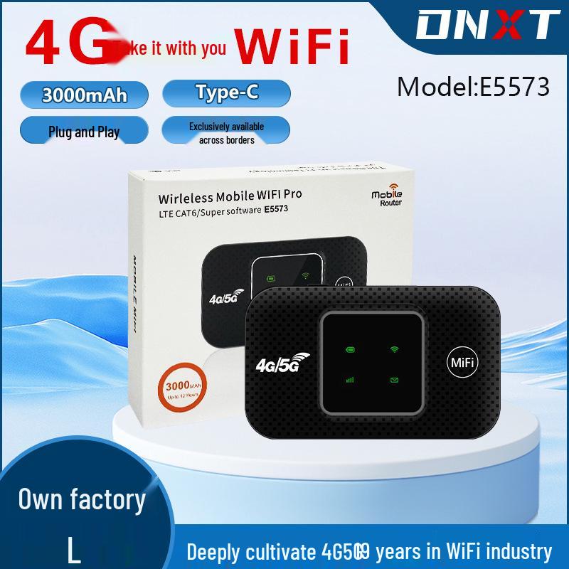 4G Wireless Portable Pocket WiFi Router with SIM Card Slot
