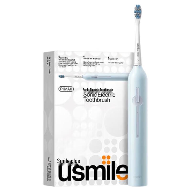 

usmile P1MAX Sonic Electric Toothbrush CN plug (adapter included)