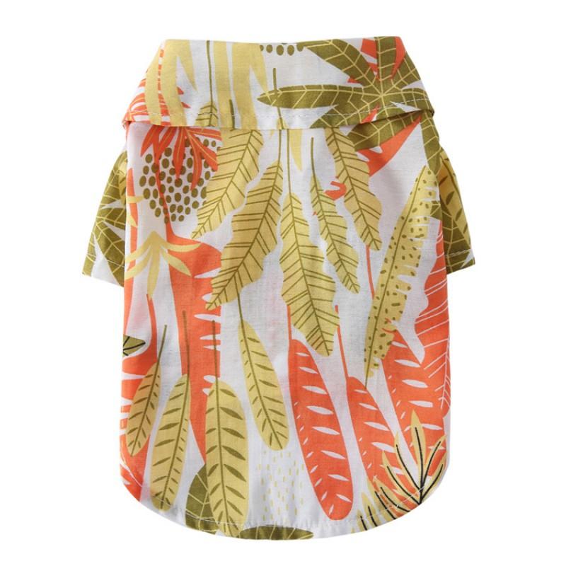 Lightweight Pet Shirt With Fruit Print Casual Dog Clothing Apparel Small Medium Large Dogs