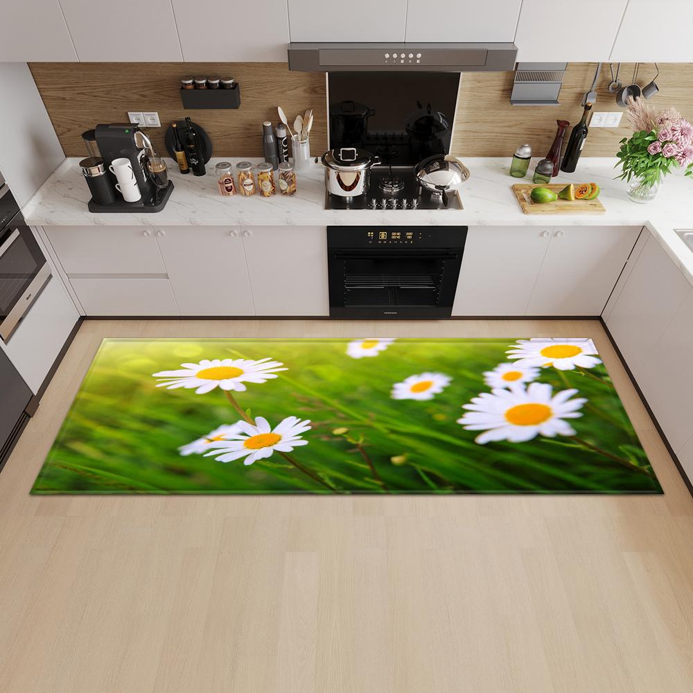 Kitchen Mat Entrance Door Mat Living Room Bedroom Long Carpet Home Corridor Bathroom Non-slip Floor Carpet