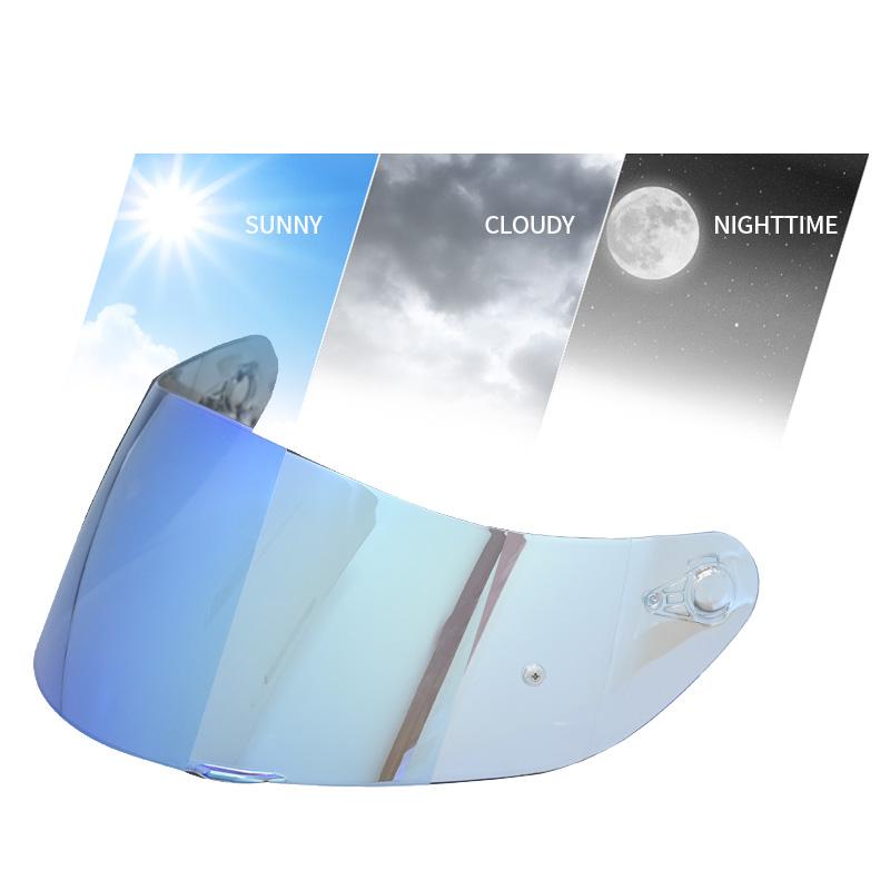 K1 Photochromic Visor Lens For AGV K1 K3SV K5 K1S K5S GT4 Compact ST Helmet Mask Shield Accessories Full Face Sun Goggles Visors