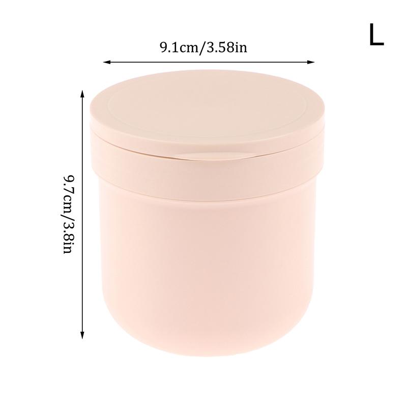 Frosted Face Cream Bottle Lotion Jar Cosmetic Empty Container Hair Mask Bottle Body Cream Refillable Split Bottle With Spoon