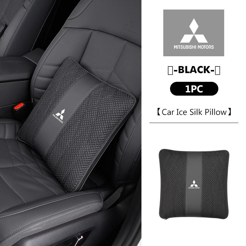 

Car Ice Pillow Soft Anti Fatigue Lumbar Support Zipper Pillow Quilt Seat Accessories For Mitsubishi Outlander Lancer Cross Colt