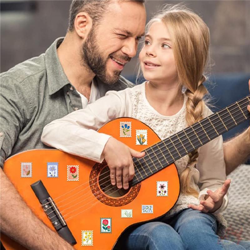 500Pcs/Roll Flower Stamps Kids Rewards Stickers - DIY Scrapbooks Album Decor Sealing Label Decals