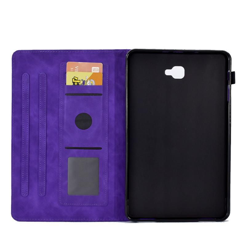 Tablet Case Case For Funda Samsung Tab A A6 10.1 2016 SM T580 T585 Case Fashion Magnetic Book Wallet Cover For Samsung Tab A 10 1 2016 Case