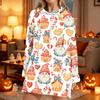 Women's Casual Long Sleeve Christmas Print Hoodie for Winter Holiday