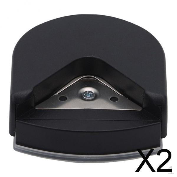 

2xMultipurpose Corner Rounder DIY for Scrapbooking Tools Paper Trimmer Tool Black