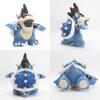 Adorable Super Mario Bros. Dark Bowser Koopa Bones Plush Toy Stuffed Animal Doll 11