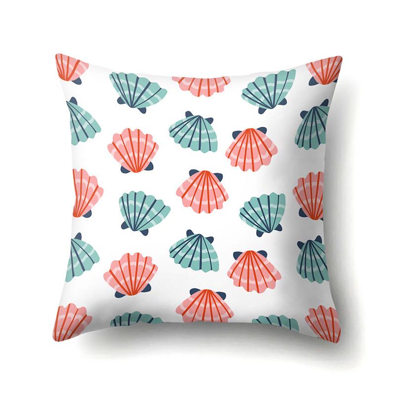 Geometric Creative Single-Sided Pillow Cover Living Room Sofa Cushion Cover Polyester Pillow Cover Office Waist Cover