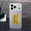 Everyday Gold Apple 17 Phone Case, Silver Shell for 17Air/17ProMax/16/15