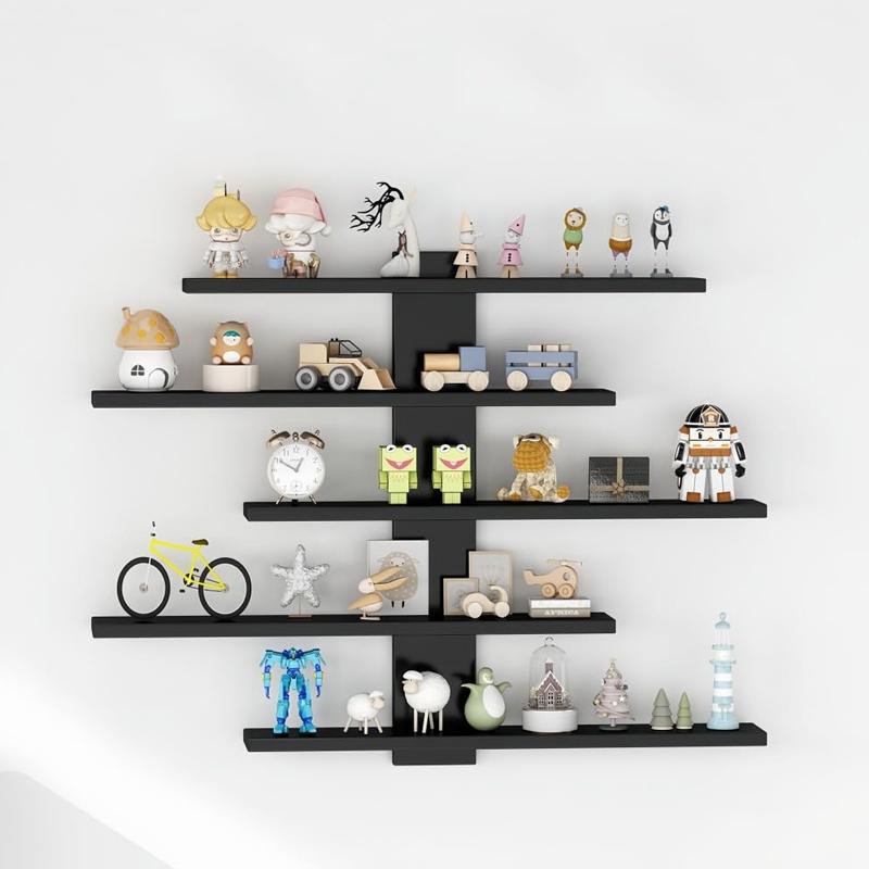 Adjustable Wall Mounted 5-Layer Display Rack