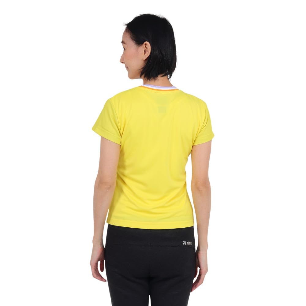 Short Sleeve Shirt Game Shirt Light Yellow O [YONEX] Women's (279)
