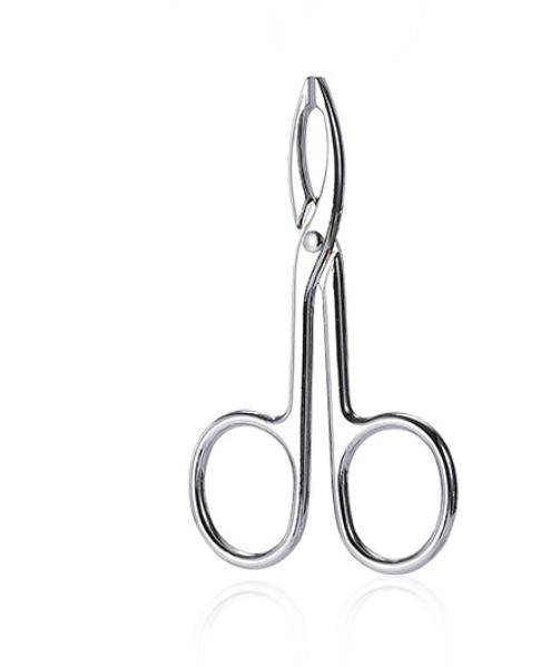 Eyebrows Tweezers Straight Handle Tip Scissors Shaped Eyebrow Plucker Tweezers for Facial Hair Plucker Remover Eyebrows Care