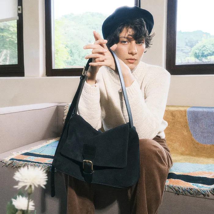 MAMAS BAG (Suede Ver) Black
