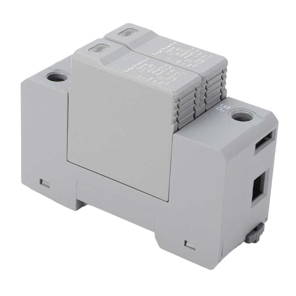 Surge Protective Device AC 385V 2P 40KA Low Voltage 35mm DIN Rail Mount Protector LT1?40
