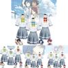 Vibrant Polyester Cosplay Costume Anime-inspired Harajuku Style For Role Play