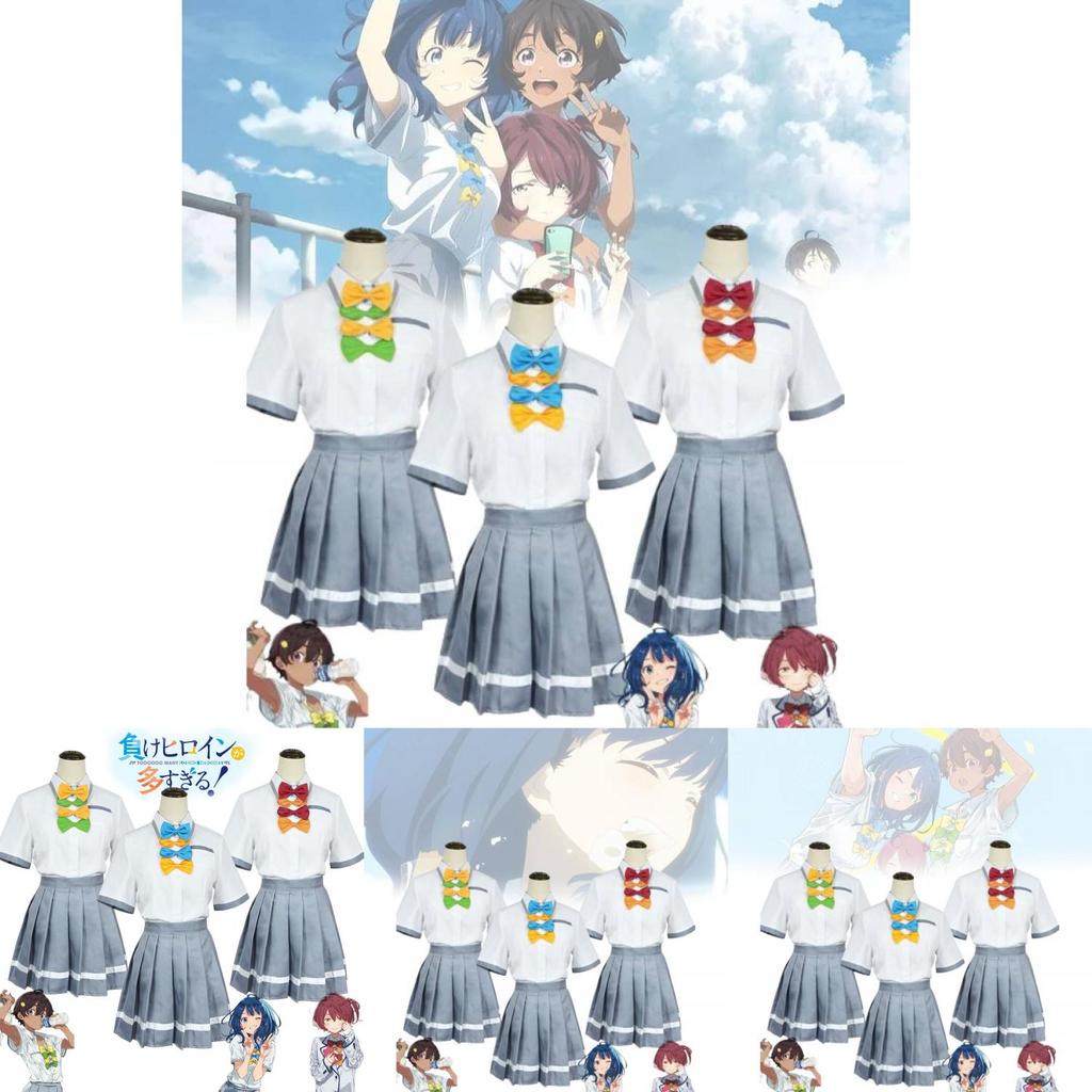 Vibrant Polyester Cosplay Costume Anime-inspired Harajuku Style For Role Play
