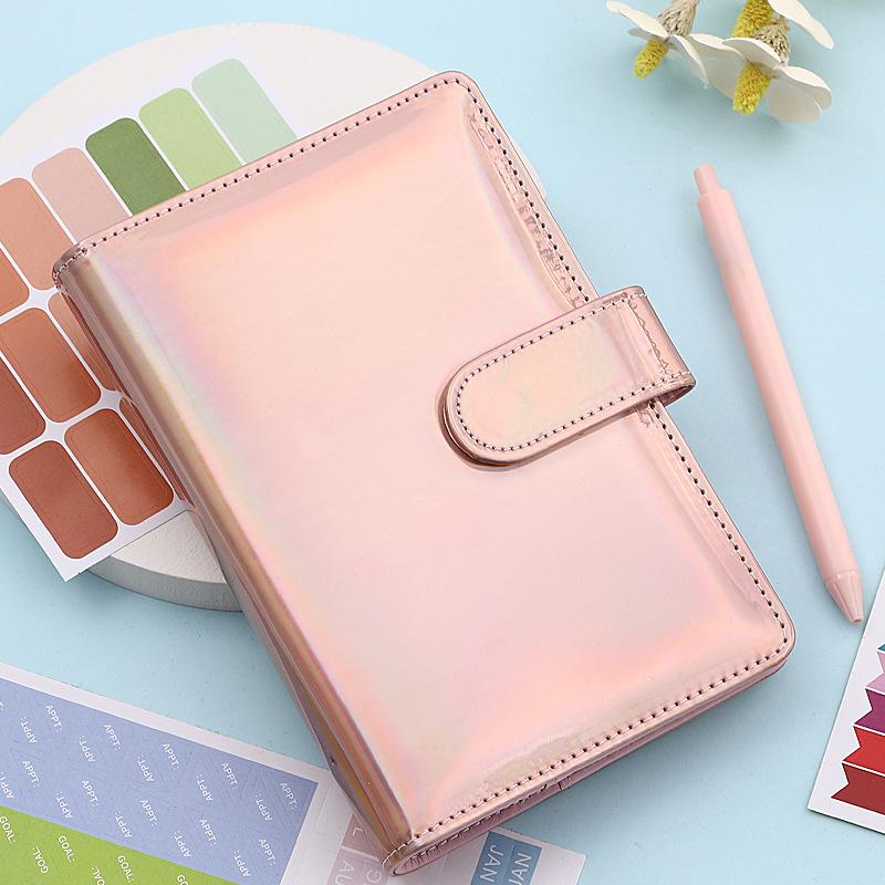 A6 Laser Macaron Planner & Budget Binder Notebook