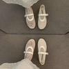 Ballet Shoes  Flat Shoes Hollow Mary Jane Single Shoes Fishing Net Shoes Summer New Sandals  Mesh Shoes