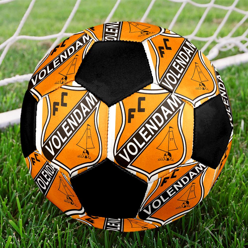 TAGLIA 5 Pallone da Calcio FC Volendam Colorato Per Tutte le Età Cucito a Macchina PVC Pronto per la Competizione Resistente Alta Rimbalzabilità