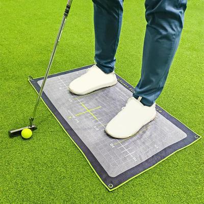 Golf Training Mat Golfer Swing Trainer Practical Lightweight Men Women Portable Practice
