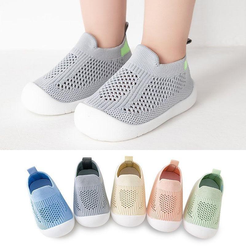 Kids Cute Mesh Floor Socks, Baby Ultra Thin Short Socks, Soft Sole Non Slip Breathable Socks, All Season Indoor Outdoor Wear