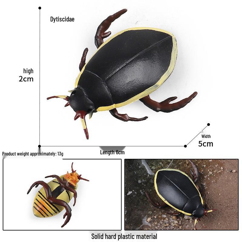 Wild Insect Model Toy: Mantis & Spider Cognitive Simulation Desktop Ornament for Kids