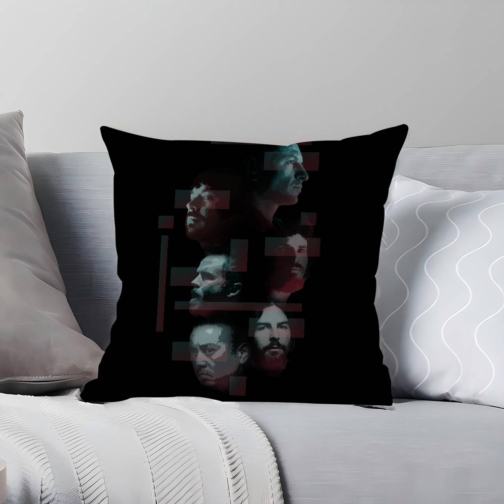 Band L-Linkin Cool P-Park Kuddfodral 45x45cm Sött Kuddfodral Vardagsrum Soffa Kuddöverdrag Sovrum Hemdekoration