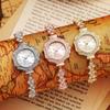 New Women's Quartz Watch Rhinestone Women's Watch Small Dial Slim Bracelet Free Adjustment Jewelry Quartz Watch