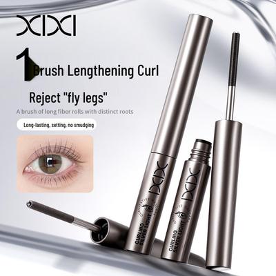Xixi Curl Silber Light Wasserdichter Mascara: Natürliche Verlängerung, Wischfest, Schweißfest und Langanhaltend.