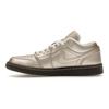 Air Jordan 1 Low SE Metallic Zinc Damen Sneaker Silber Summit-White Velvet-Brown HQ3529-099
