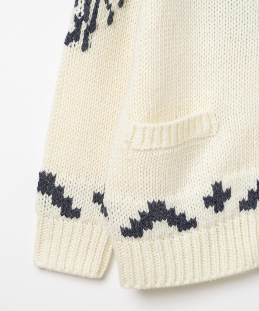 Millo Archive Oriental Cowichan Knit [Ivory]