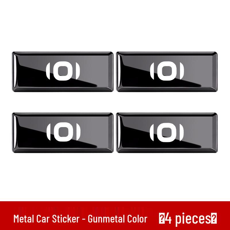 Changan Qiyuan Q07/A07/Q05/A05 Metal Car Emblem Decorative Sticker