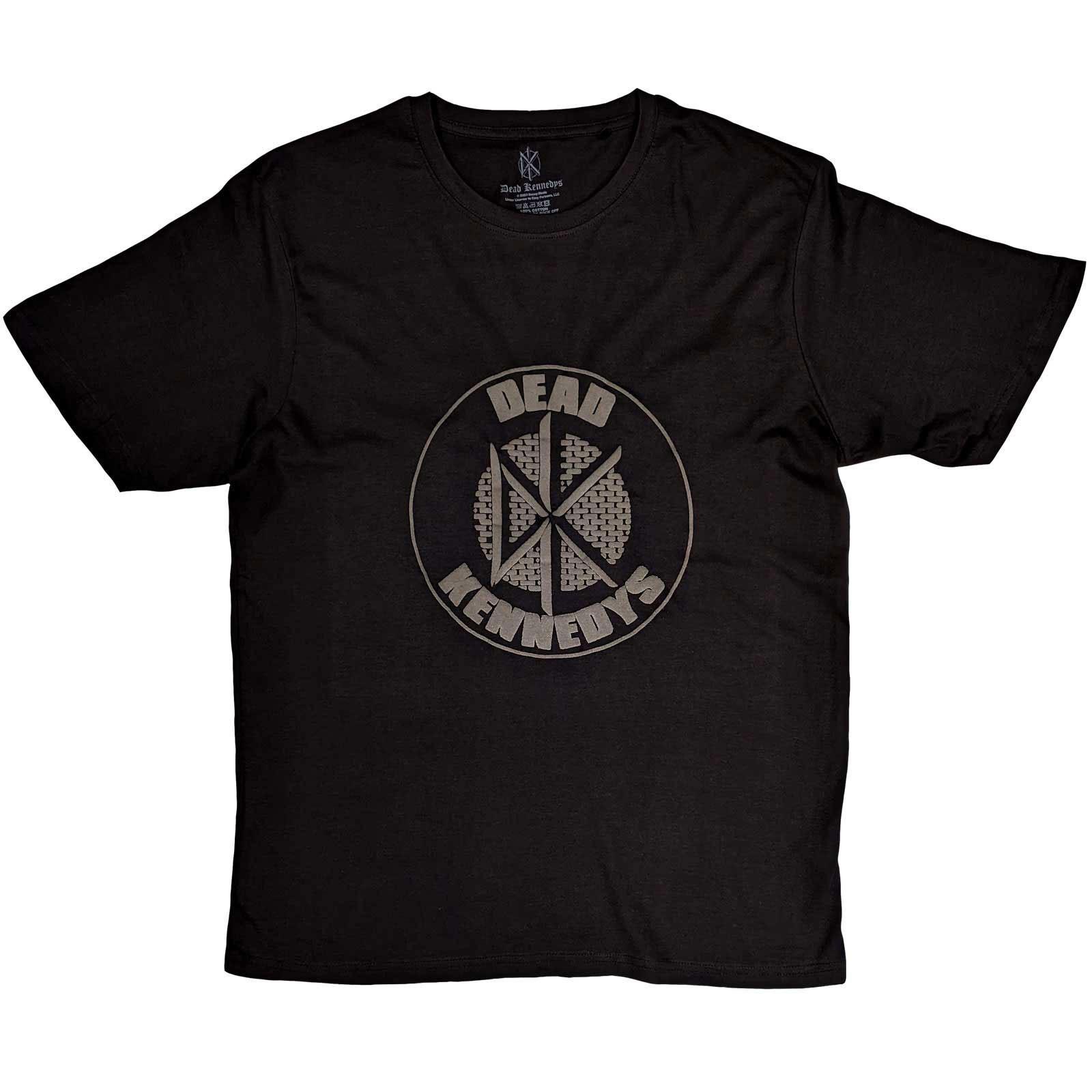 Men s Dead Kennedys Circle Logo T-shirt Small Black S