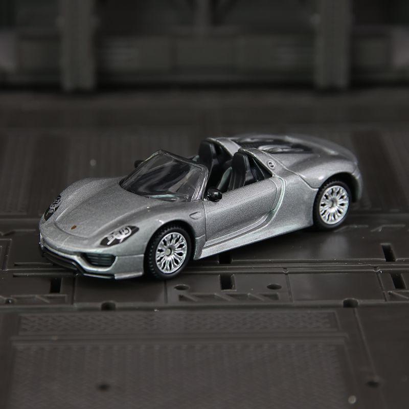 1: 61 Simulation Zinc Alloy Porsche 918 Spyder, Static Model, Metal Collectibles Gift Car