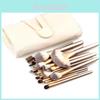 Makeup Brush Set With 12 Synthetic Fiber Brushes For Professional And Gift Use