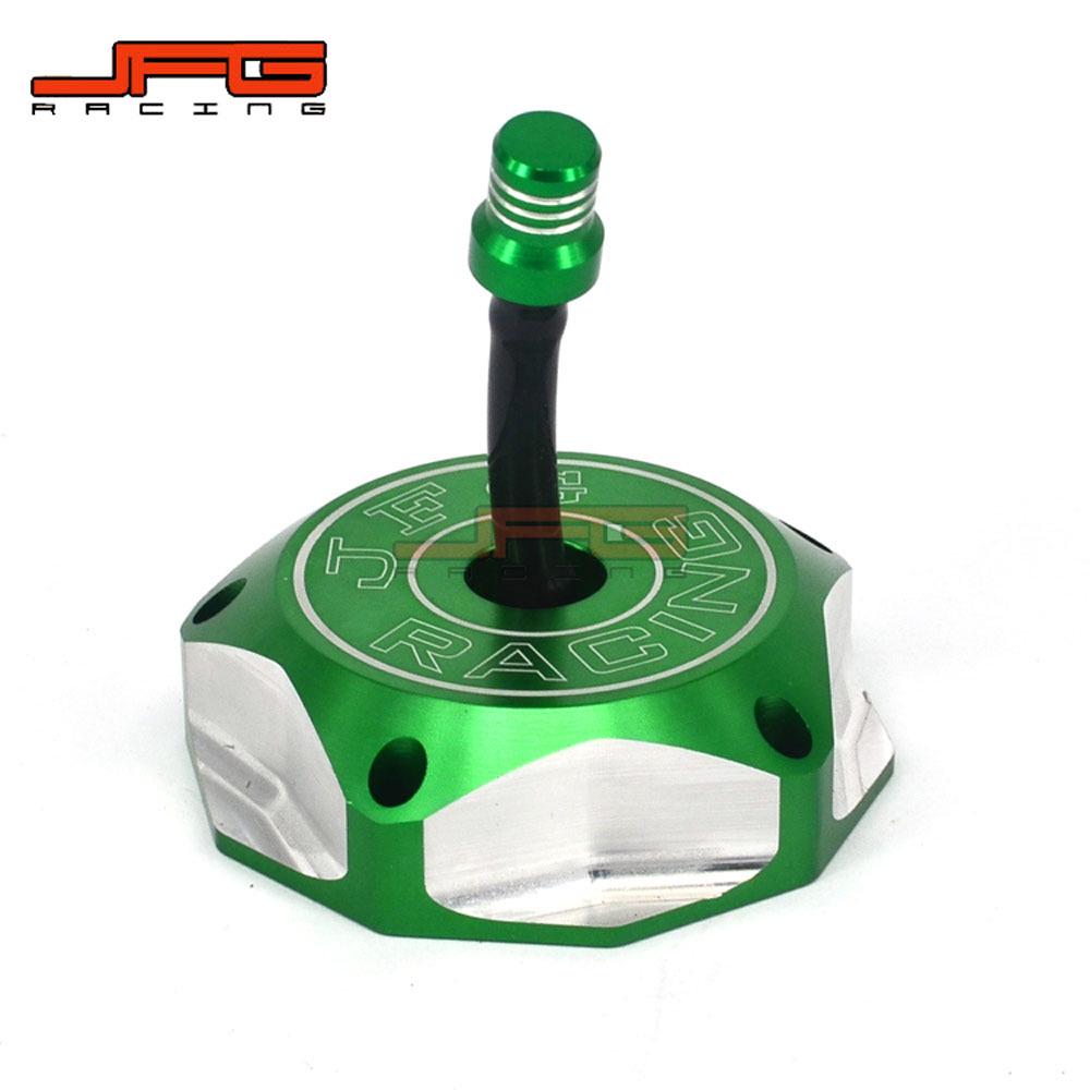 Compatible Fuel Tank & Oil Reservoir Cap for KX250/250F, KX450F, KLX450R, KFX450 Off-Road Motorcycles