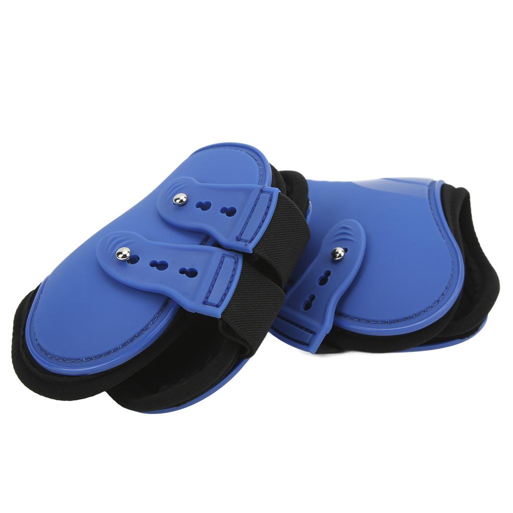2Pcs PU Neoprene Leg Horse Boots Horse Leg Brace Guards Hind Legs Protection Gears