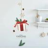 Christmas Gift Pattern Wall Stickers Christmas Door Decoration Wallpaper Home Decor New Year Decals Glass Window Door Sticker