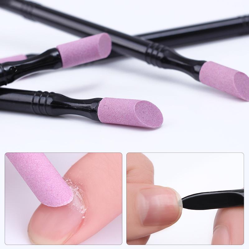 Nail Art Pen Dead Skin Remover Washable Cuticle Pusher Manicure Trimmer Nail Art Tool