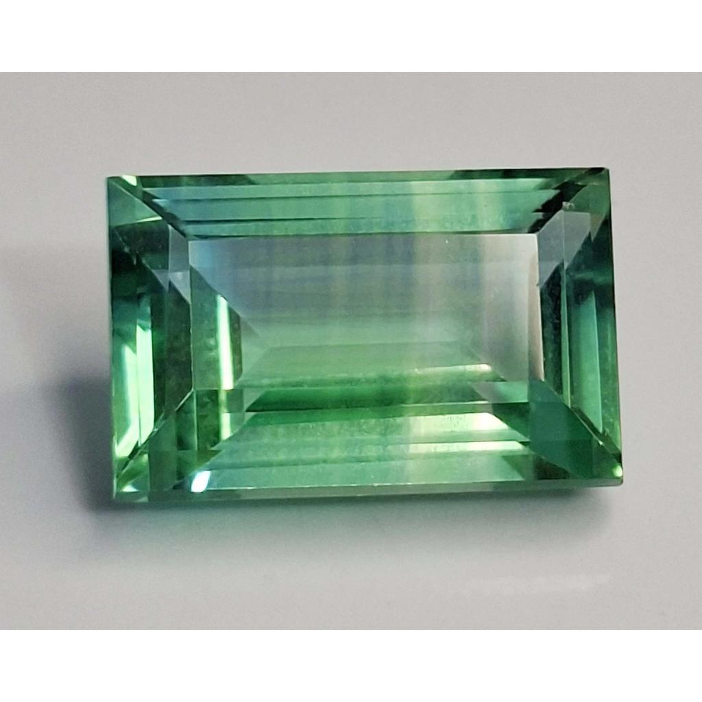 Stunning Green Sapphire Natural Baguette Cut 14-16 Ct Certified Loose Gemstone