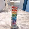 Orff Percussion Rainstick: Rainbow Guiro Hourglass Maraca for Early Music Education