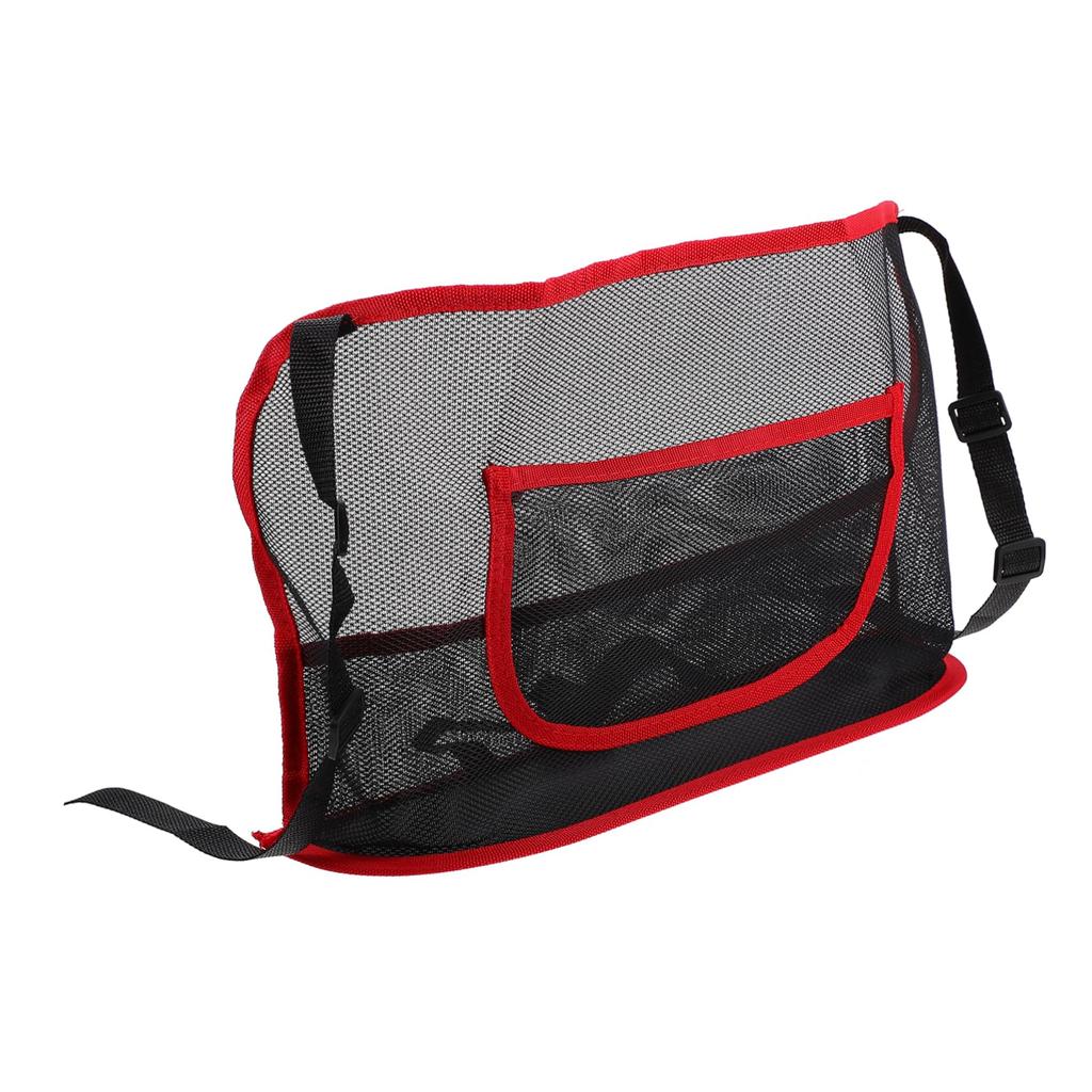 Anneome Mesh Storage Cargo Net Seat Organizer Car Wallet Net Car Wallet Purse Mesh Handbag Mesh Net