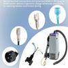 Robustní napájecí kabel vysavače Náhradní zástrčka Sestava napájecí zástrčky Vhodné pro komerční stupeň 15A 125V