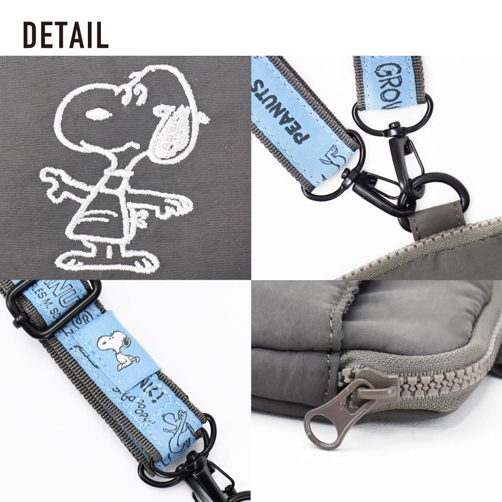 Snoopy Smartphone Shoulder Bag, Mobile Phone Pouch, Commuter Pass Case, Small Item Case for Men and Women, Perfect for Commuting, School, and Travel,
