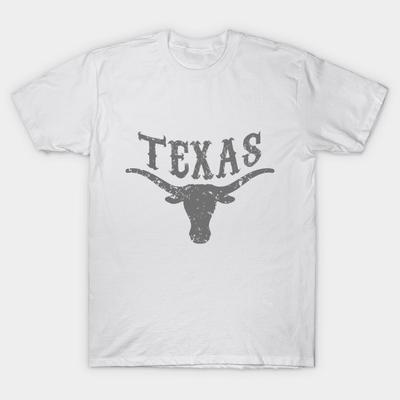 T Shirt Women Texas Longhorn Design Art Gift For Texas Lovers Harajuku Print Kawaii Tshirt Summer Short Sleeve Female T-Shirt Top Tee